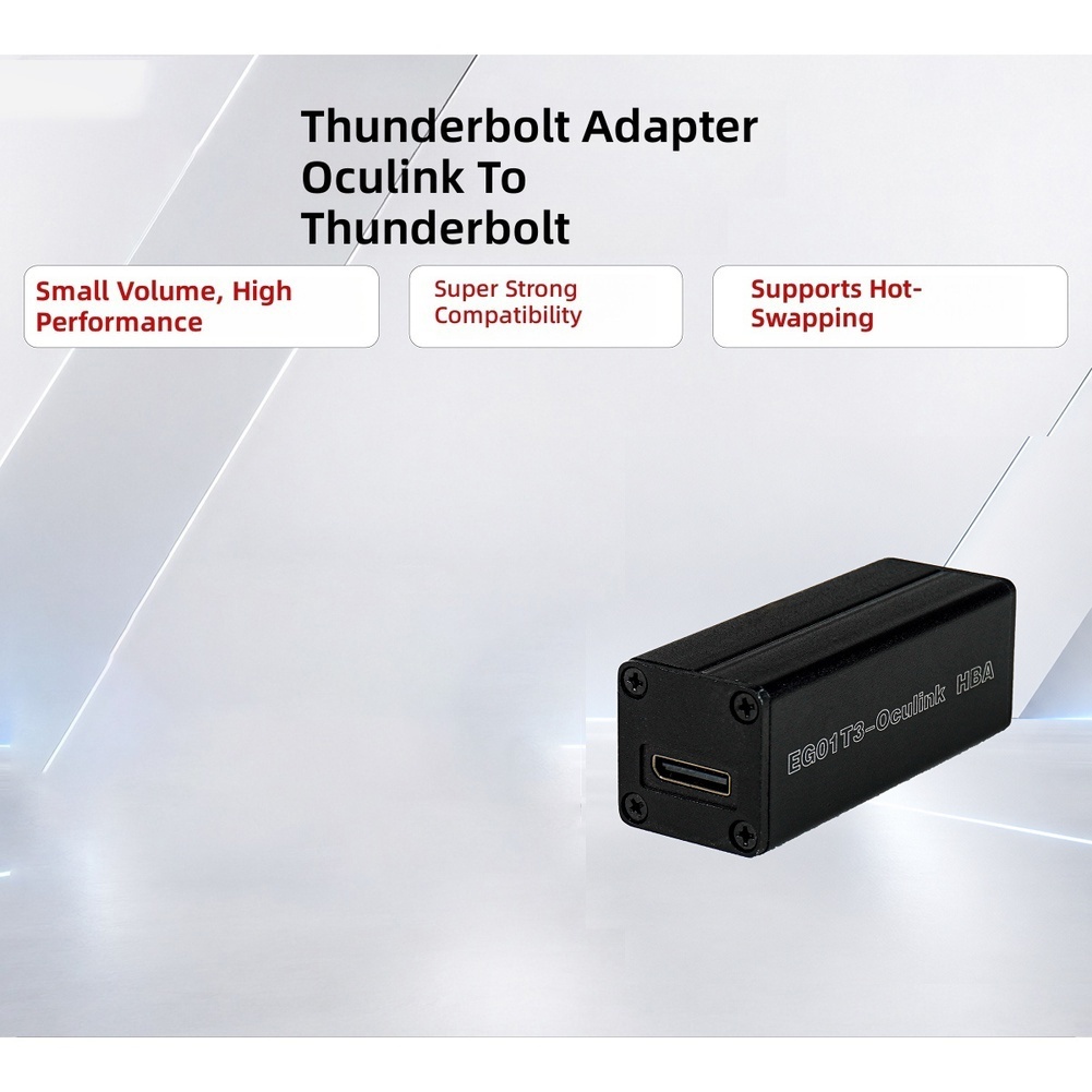 T3 OCuLink Thunderbolt3 USB4 A - Oculink Egpu Dock Graphics Card incelemesi ve fiyatı